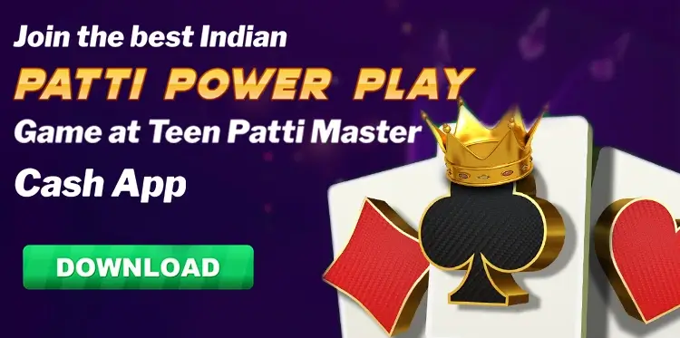 Join the best Indian Patti Power Play Game at Teen Patti Master Cash App