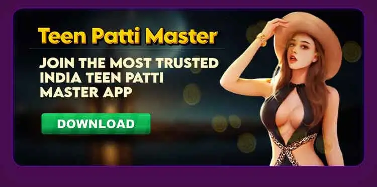 Teen Patti MasterJOIN THE MOST TRUSTEDINDIA TEEN PATTIMASTER APP